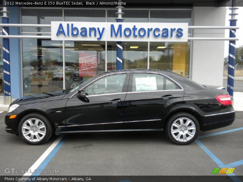 Black / Almond/Mocha 2012 Mercedes-Benz E 350 BlueTEC Sedan