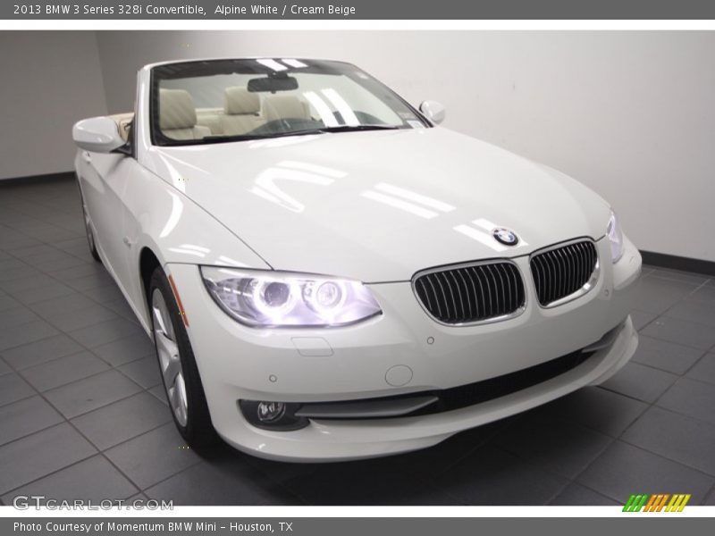 Alpine White / Cream Beige 2013 BMW 3 Series 328i Convertible