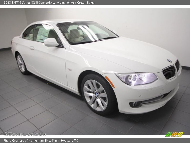 Alpine White / Cream Beige 2013 BMW 3 Series 328i Convertible