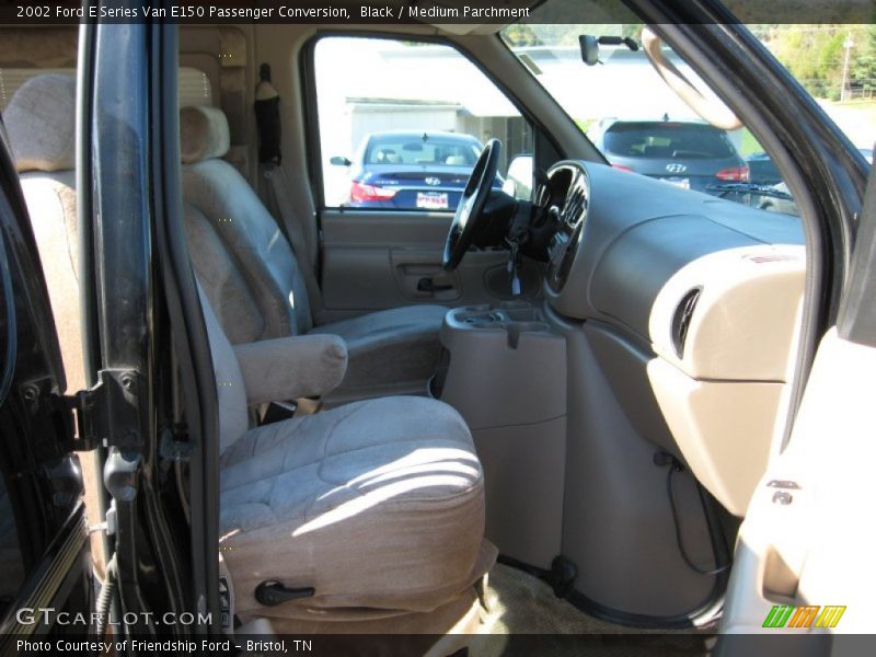 Black / Medium Parchment 2002 Ford E Series Van E150 Passenger Conversion