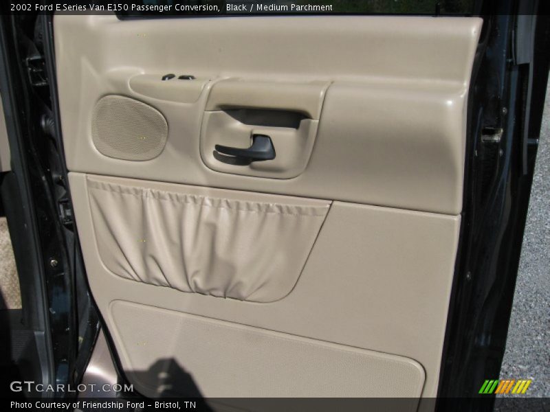 Black / Medium Parchment 2002 Ford E Series Van E150 Passenger Conversion
