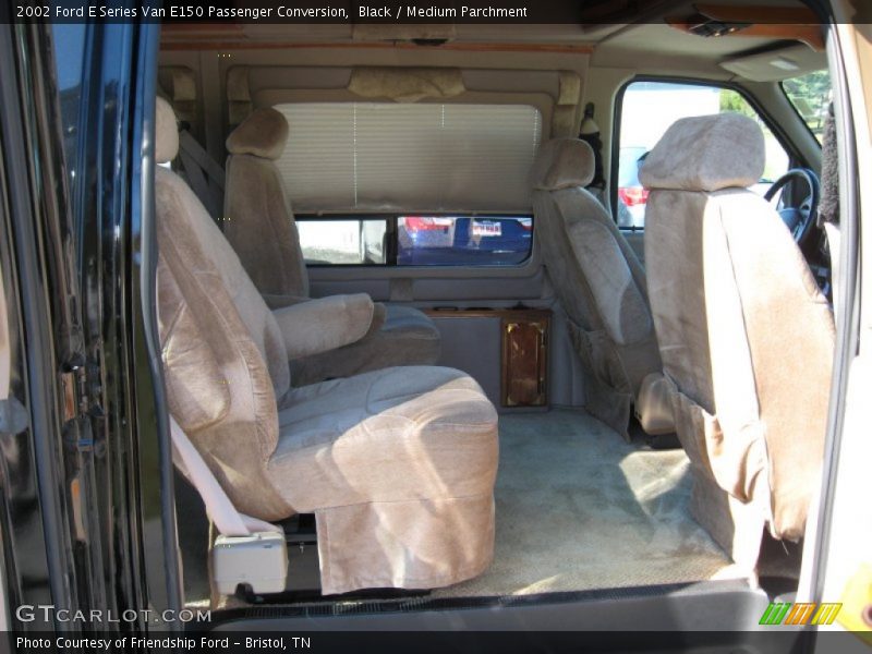Black / Medium Parchment 2002 Ford E Series Van E150 Passenger Conversion