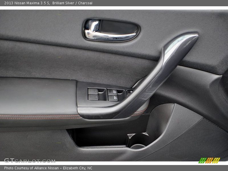 Brilliant Silver / Charcoal 2013 Nissan Maxima 3.5 S
