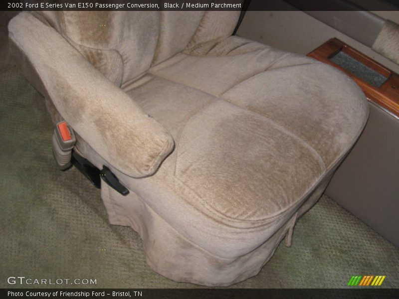Black / Medium Parchment 2002 Ford E Series Van E150 Passenger Conversion