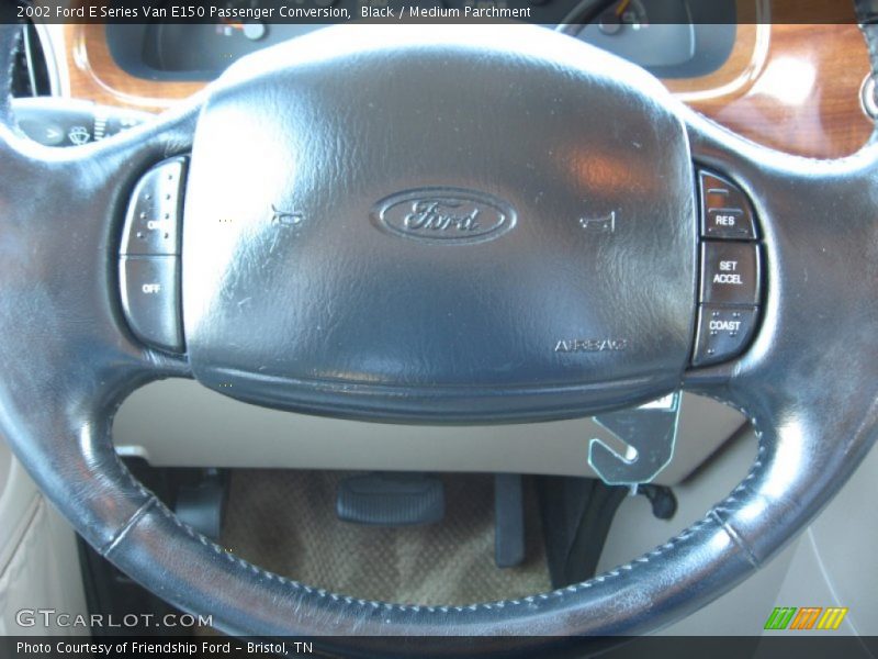 Black / Medium Parchment 2002 Ford E Series Van E150 Passenger Conversion