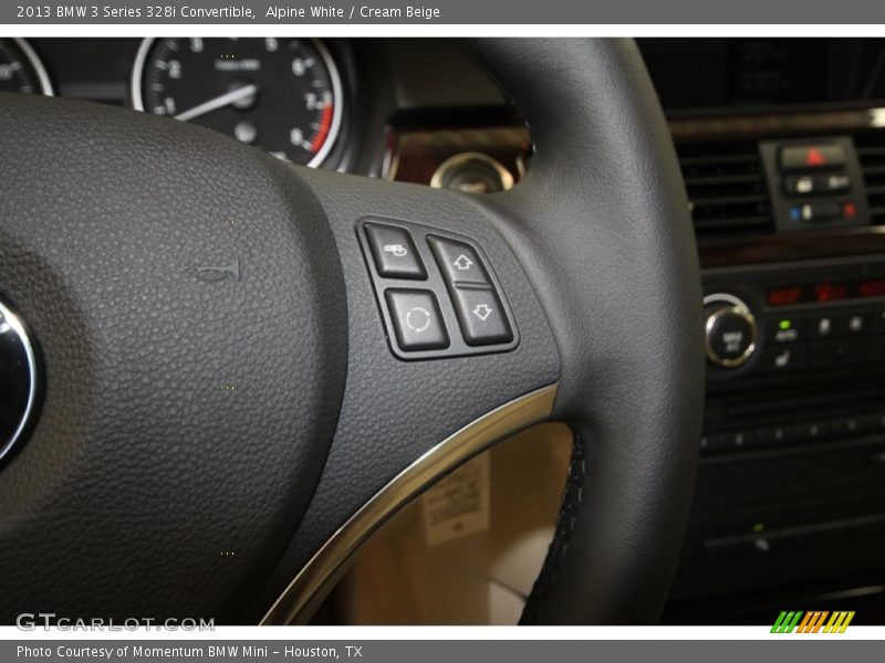 Alpine White / Cream Beige 2013 BMW 3 Series 328i Convertible