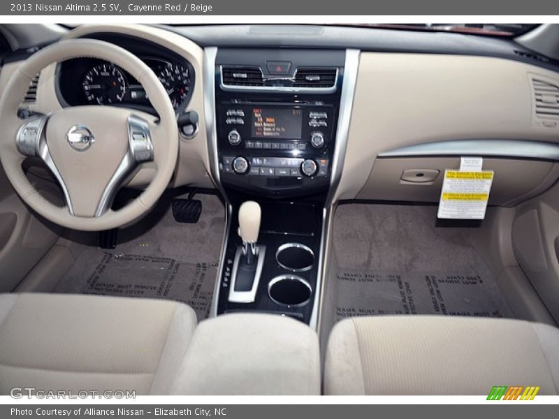 Dashboard of 2013 Altima 2.5 SV
