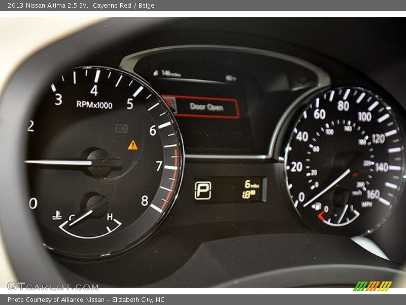 Cayenne Red / Beige 2013 Nissan Altima 2.5 SV