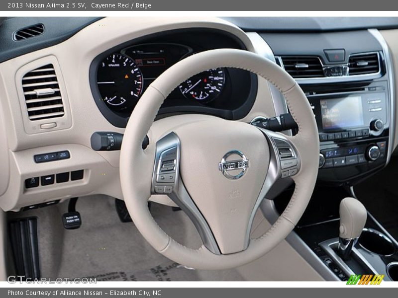  2013 Altima 2.5 SV Steering Wheel