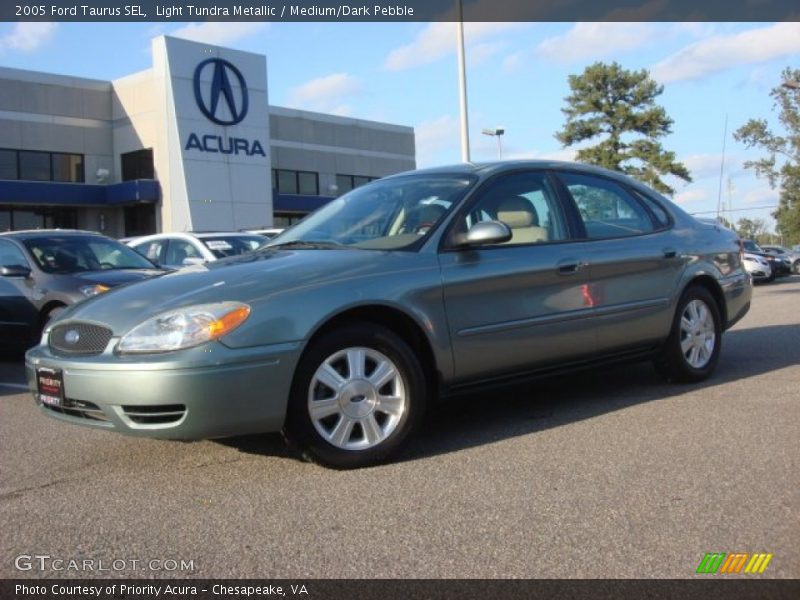 Light Tundra Metallic / Medium/Dark Pebble 2005 Ford Taurus SEL