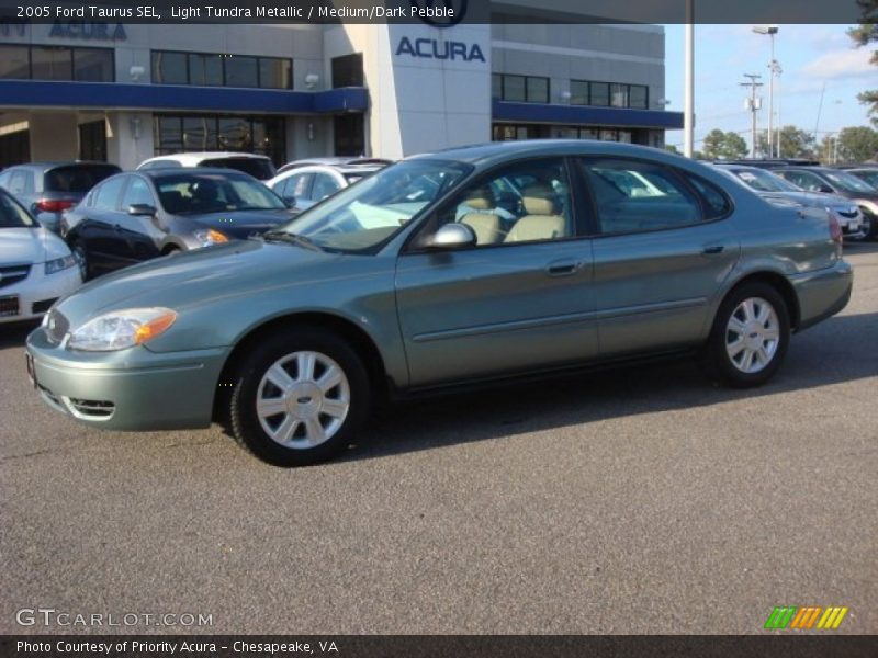 Light Tundra Metallic / Medium/Dark Pebble 2005 Ford Taurus SEL