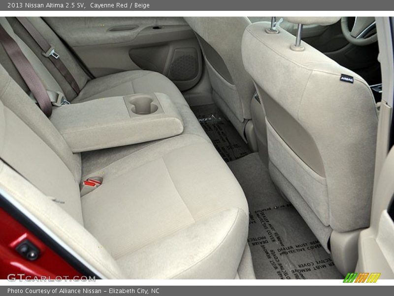 Cayenne Red / Beige 2013 Nissan Altima 2.5 SV