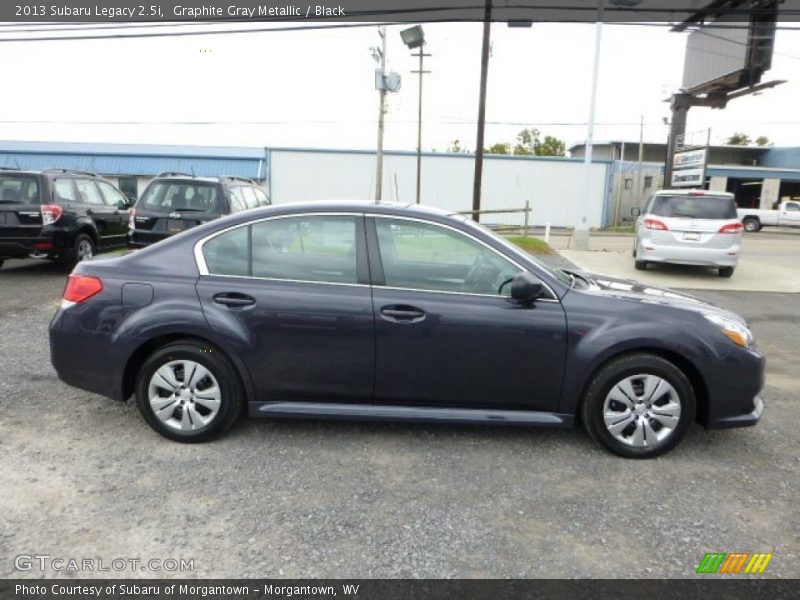 Graphite Gray Metallic / Black 2013 Subaru Legacy 2.5i