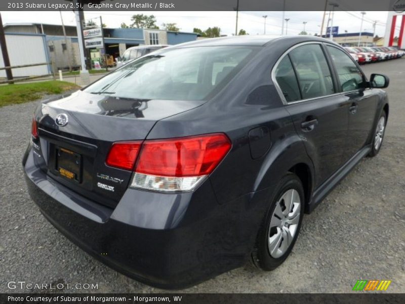 Graphite Gray Metallic / Black 2013 Subaru Legacy 2.5i