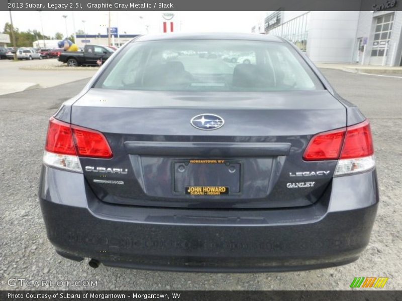 Graphite Gray Metallic / Black 2013 Subaru Legacy 2.5i