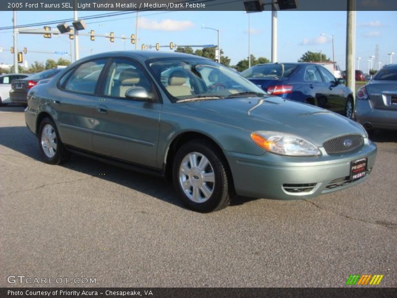 Light Tundra Metallic / Medium/Dark Pebble 2005 Ford Taurus SEL