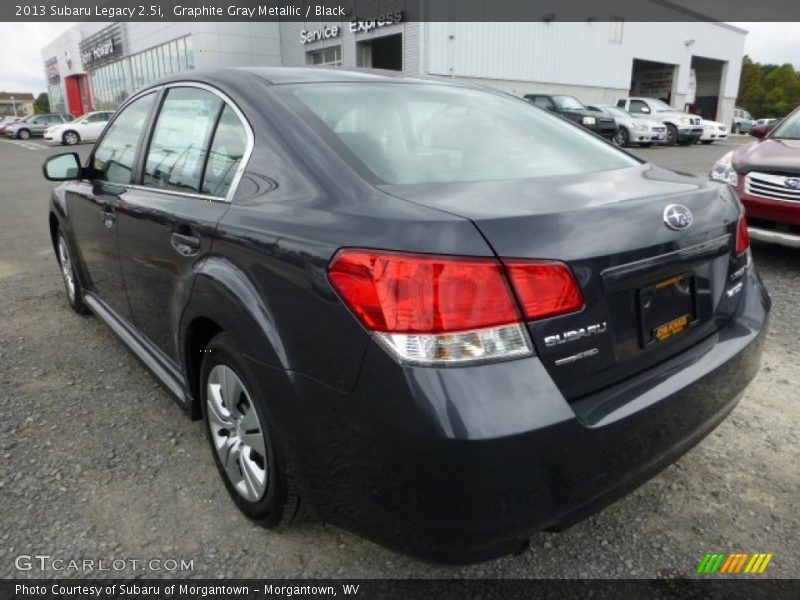 Graphite Gray Metallic / Black 2013 Subaru Legacy 2.5i