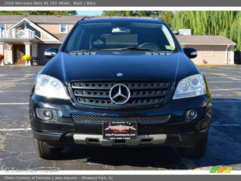 Black / Black 2006 Mercedes-Benz ML 350 4Matic