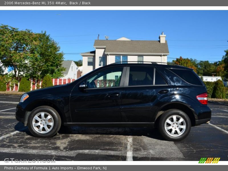 Black / Black 2006 Mercedes-Benz ML 350 4Matic