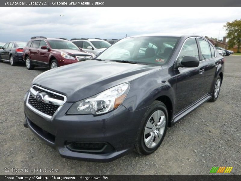 Graphite Gray Metallic / Black 2013 Subaru Legacy 2.5i