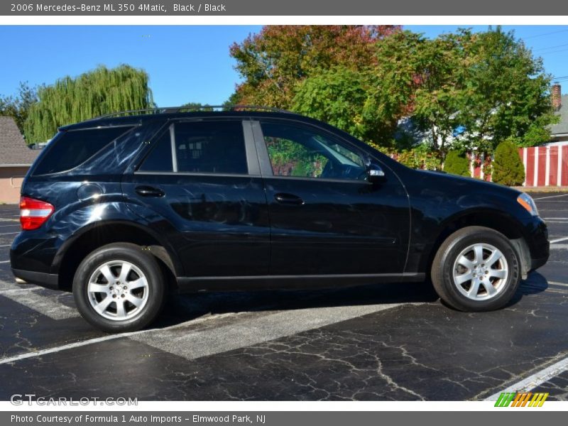 Black / Black 2006 Mercedes-Benz ML 350 4Matic