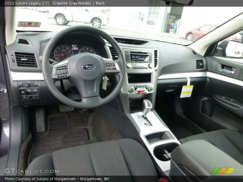 Graphite Gray Metallic / Black 2013 Subaru Legacy 2.5i
