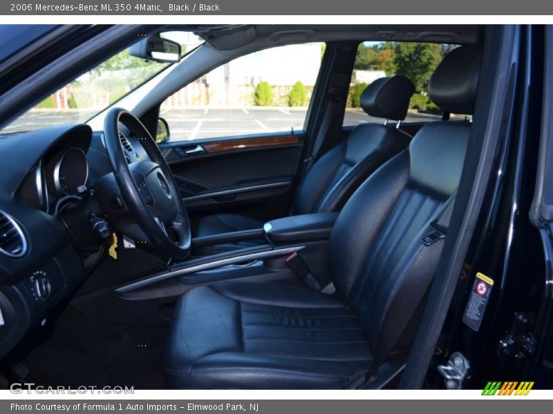 Black / Black 2006 Mercedes-Benz ML 350 4Matic