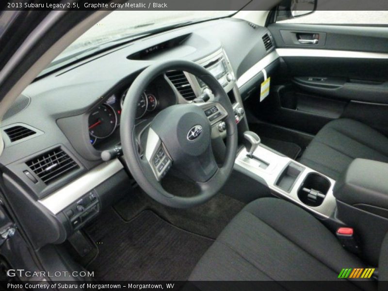 Graphite Gray Metallic / Black 2013 Subaru Legacy 2.5i