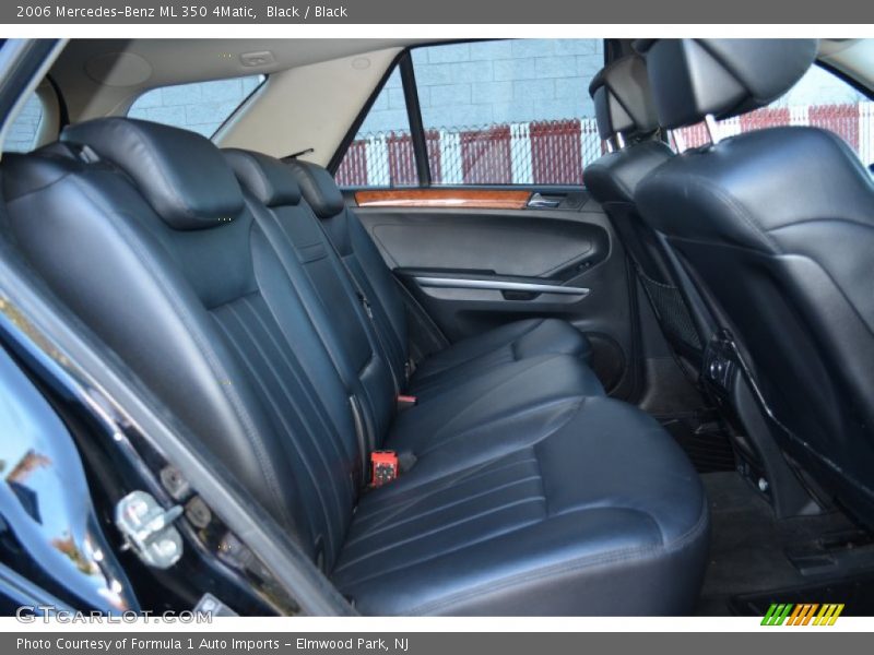 Black / Black 2006 Mercedes-Benz ML 350 4Matic