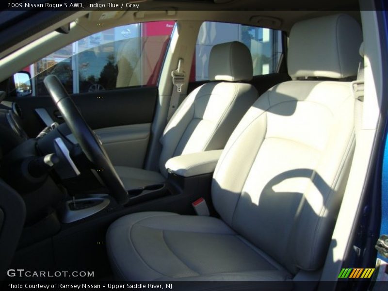 Indigo Blue / Gray 2009 Nissan Rogue S AWD