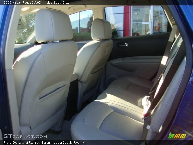 Indigo Blue / Gray 2009 Nissan Rogue S AWD