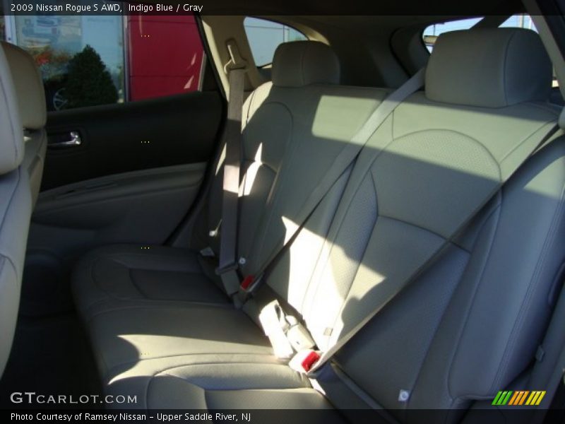 Indigo Blue / Gray 2009 Nissan Rogue S AWD