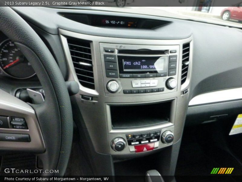 Graphite Gray Metallic / Black 2013 Subaru Legacy 2.5i