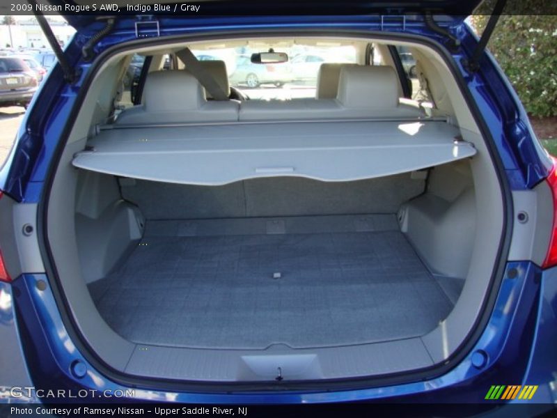 Indigo Blue / Gray 2009 Nissan Rogue S AWD