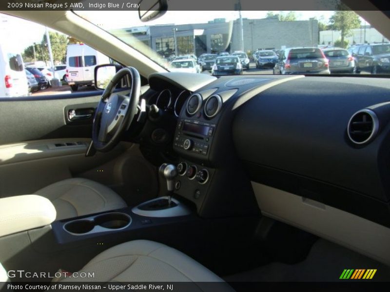 Indigo Blue / Gray 2009 Nissan Rogue S AWD