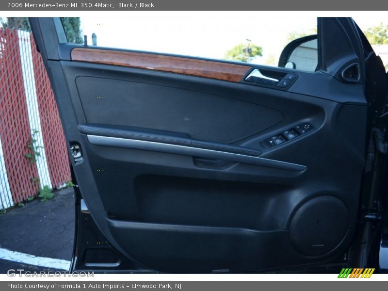 Black / Black 2006 Mercedes-Benz ML 350 4Matic