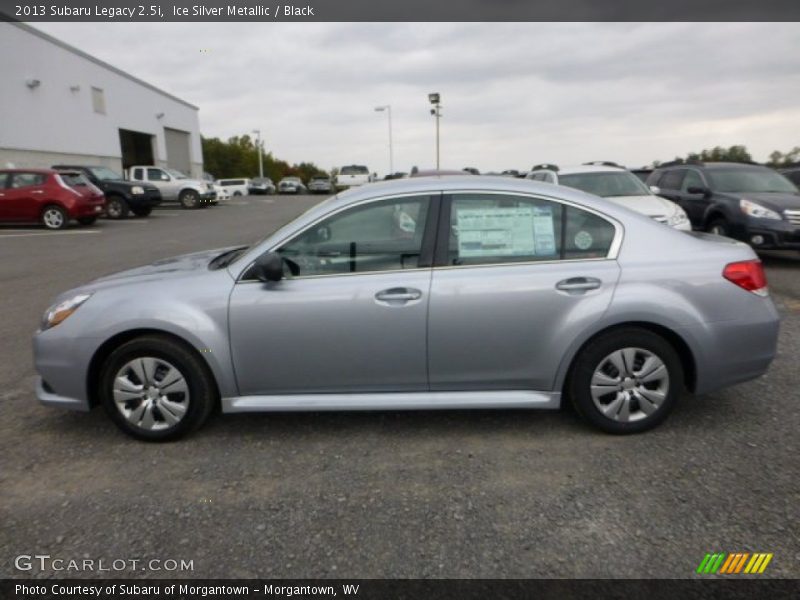 Ice Silver Metallic / Black 2013 Subaru Legacy 2.5i