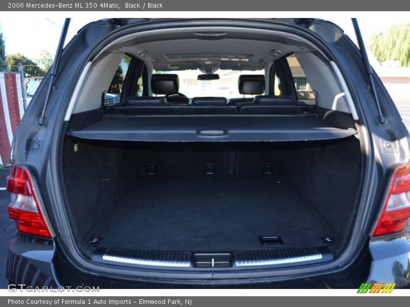 Black / Black 2006 Mercedes-Benz ML 350 4Matic