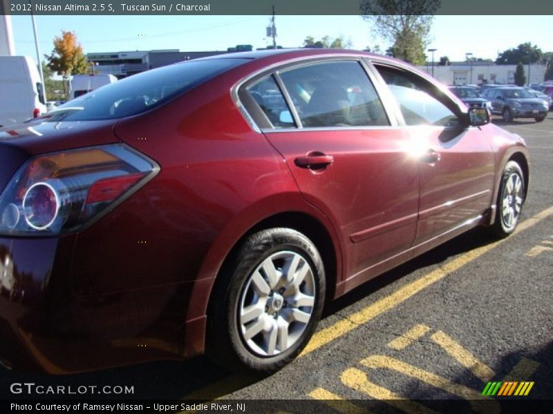 Tuscan Sun / Charcoal 2012 Nissan Altima 2.5 S