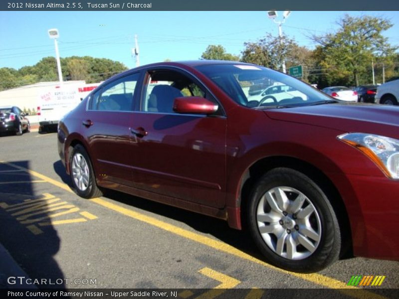 Tuscan Sun / Charcoal 2012 Nissan Altima 2.5 S