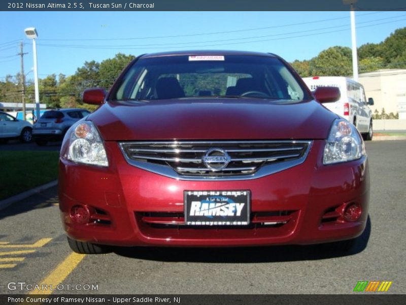 Tuscan Sun / Charcoal 2012 Nissan Altima 2.5 S