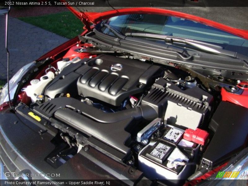 Tuscan Sun / Charcoal 2012 Nissan Altima 2.5 S
