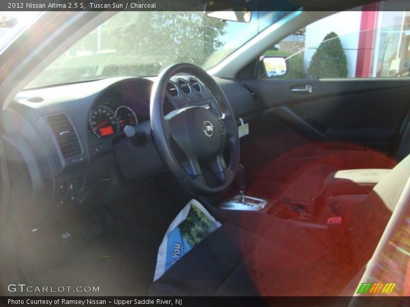 Tuscan Sun / Charcoal 2012 Nissan Altima 2.5 S