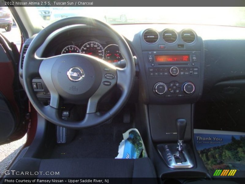 Tuscan Sun / Charcoal 2012 Nissan Altima 2.5 S