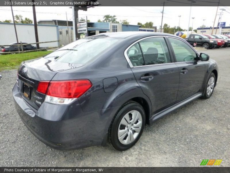 Graphite Gray Metallic / Black 2013 Subaru Legacy 2.5i