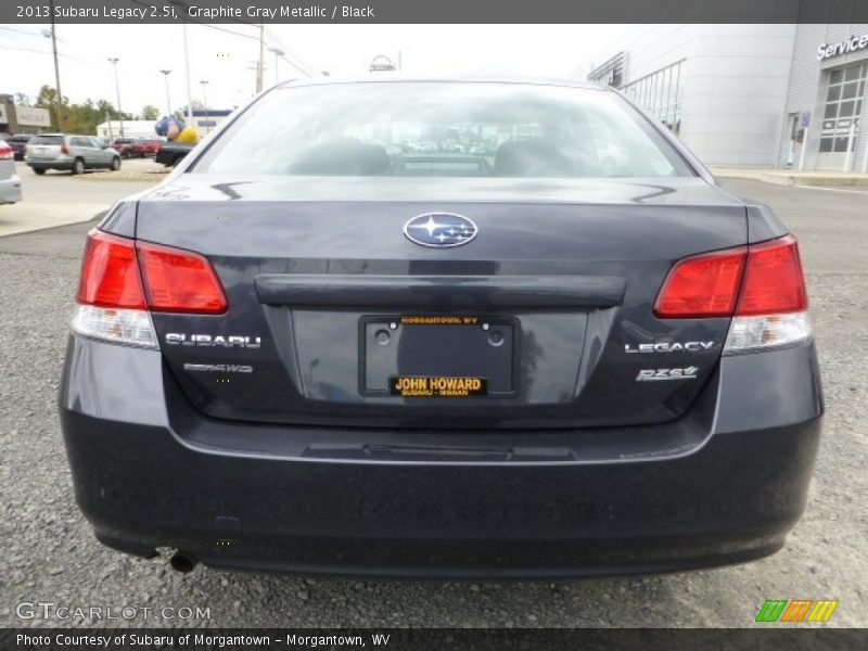 Graphite Gray Metallic / Black 2013 Subaru Legacy 2.5i