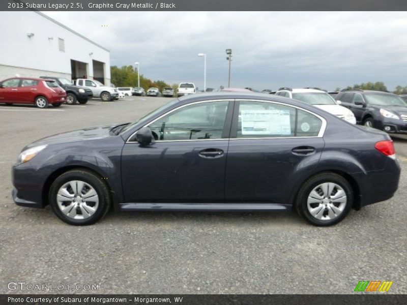 Graphite Gray Metallic / Black 2013 Subaru Legacy 2.5i