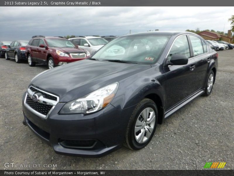 Graphite Gray Metallic / Black 2013 Subaru Legacy 2.5i