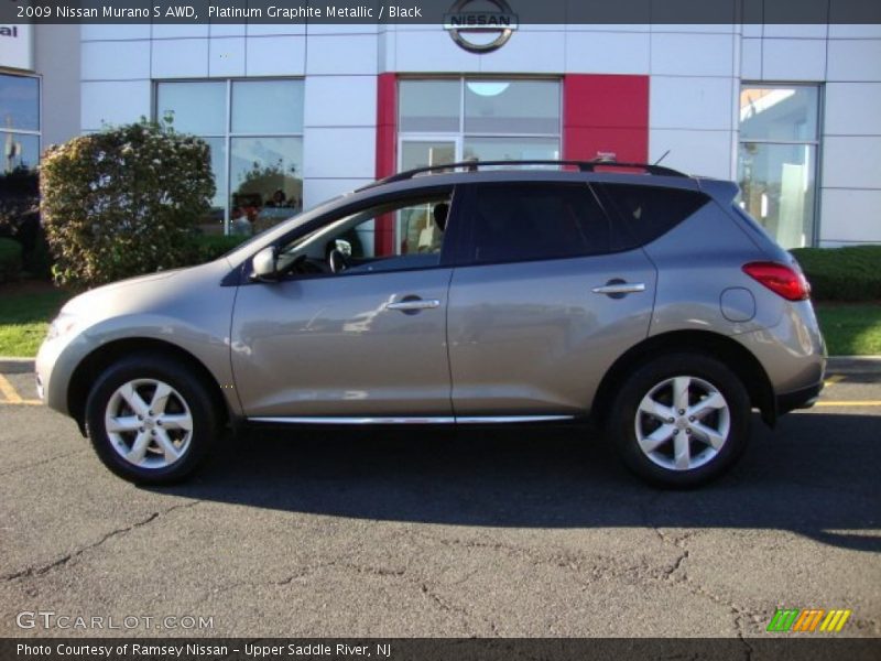 Platinum Graphite Metallic / Black 2009 Nissan Murano S AWD
