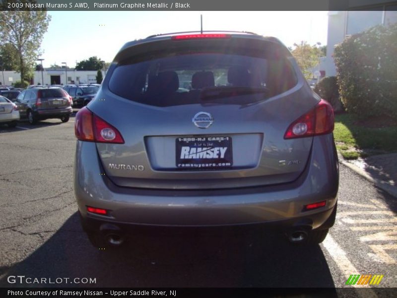 Platinum Graphite Metallic / Black 2009 Nissan Murano S AWD